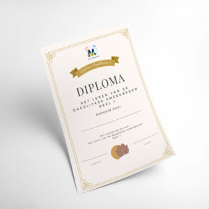 Diploma Dagelijkse Smeekbeden